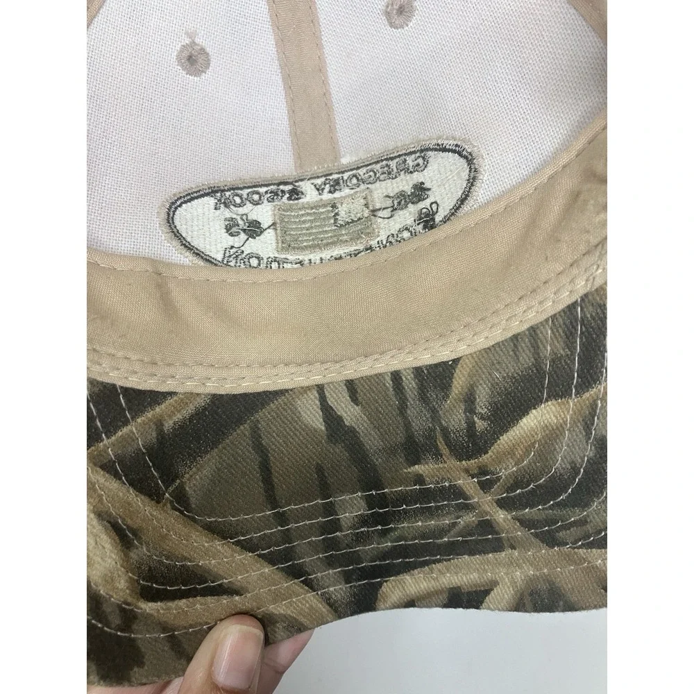 Vintage Gregory & Cook Construction Hat Camouflage Adjustable 2005 OSFA
